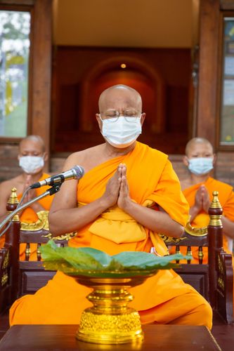 ภาพ No.31829:พิธีปลงผมสามเณรภาคฤดูร้อน รุ่นที่ 28 ประจำปี 2564	