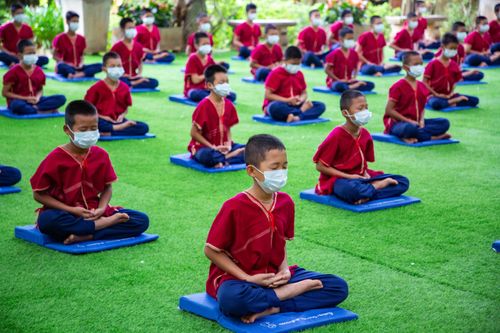 ภาพ No.31835:พิธีปลงผมสามเณรภาคฤดูร้อน รุ่นที่ 28 ประจำปี 2564	