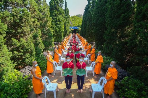 ภาพ No.31848:พิธีปลงผมสามเณรภาคฤดูร้อน รุ่นที่ 28 ประจำปี 2564	