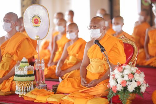 ภาพ No.36958:พิธีบรรพชาสามเณรภาคฤดูร้อน รุ่นที่ 28 ประจำปี 2564 ณ วัดบ้านขุน