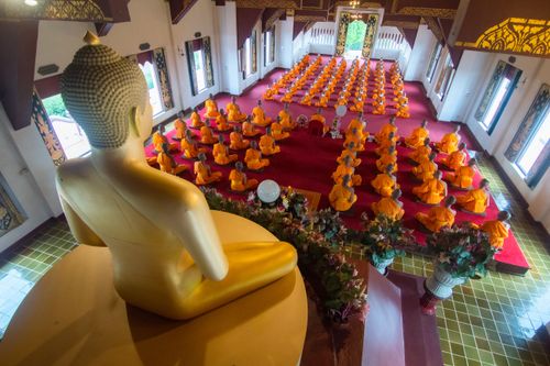 ภาพ No.36961:พิธีบรรพชาสามเณรภาคฤดูร้อน รุ่นที่ 28 ประจำปี 2564 ณ วัดบ้านขุน