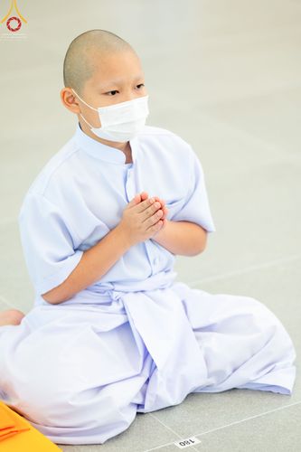 ภาพ No.45518:ประมวลภาพพิธีบรรพชา โครงการหน่อแก้วเปรียญธรรม รุ่นที่ 10 ณ หมู่กฏิสามเณร อาคารค่ายจองแชมป์