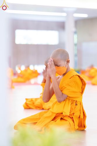 ภาพ No.45562:ประมวลภาพพิธีบรรพชา โครงการหน่อแก้วเปรียญธรรม รุ่นที่ 10 ณ หมู่กฏิสามเณร อาคารค่ายจองแชมป์