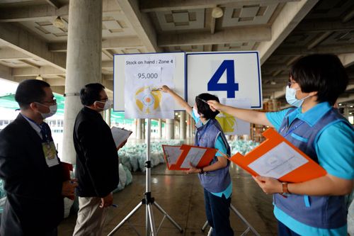 ภาพ No.28881:วันคุ้มครองโลก พิธีจุดประทีปแปรอักษรที่ใหญ่ที่สุดในโลก ถวายเป็นพุทธบูชา ผ่านระบบ ZOOM 