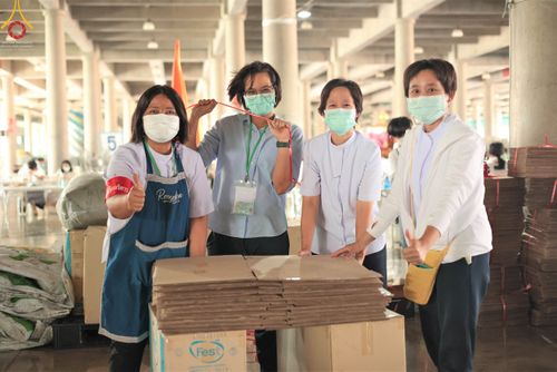 ประมวลภาพ V-Peace อาสาสมัคร เบื้องหลังความสำเร็จ วันคุ้มครองโลก