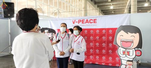 ภาพ No.45608:ประมวลภาพ V-Peace อาสาสมัคร เบื้องหลังความสำเร็จ วันคุ้มครองโลก