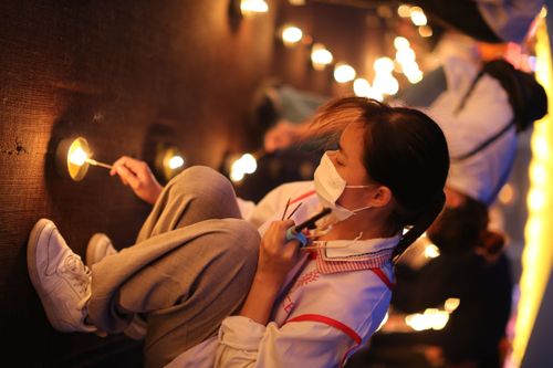 ภาพ No.29024:วันคุ้มครองโลก พิธีจุดประทีปแปรอักษรที่ใหญ่ที่สุดในโลก ถวายเป็นพุทธบูชา ผ่านระบบ ZOOM 