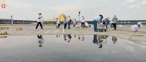 ภาพ No.45635:ประมวลภาพ V-Peace อาสาสมัคร เบื้องหลังความสำเร็จ วันคุ้มครองโลก