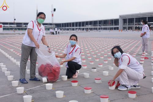 ภาพ No.45658:ประมวลภาพ V-Peace อาสาสมัคร เบื้องหลังความสำเร็จ วันคุ้มครองโลก