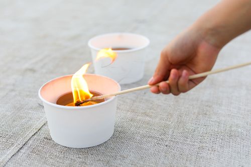 ภาพ No.29253:วันวิสาขบูชา จุดวิสาขประทีปถวายเป็นพุทธบูชา แปรอักษรเป็นภาพพระสัมมาสัมพุทธเจ้า ประสูติ ตรัสรู้ ปรินิพพาน