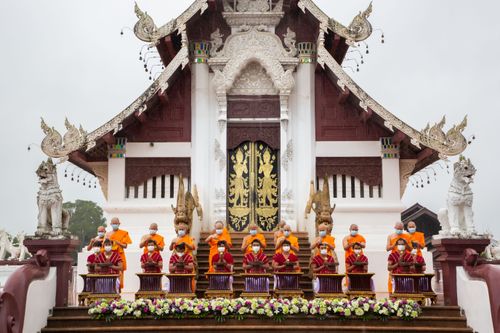 ภาพ No.37351:โครงการบรรพชาอุปสมบทหมู่ รุ่นเข้าพรรษา ปี 2564 ณ วัดบ้านขุน