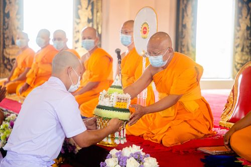 ภาพ No.37358:โครงการบรรพชาอุปสมบทหมู่ รุ่นเข้าพรรษา ปี 2564 ณ วัดบ้านขุน