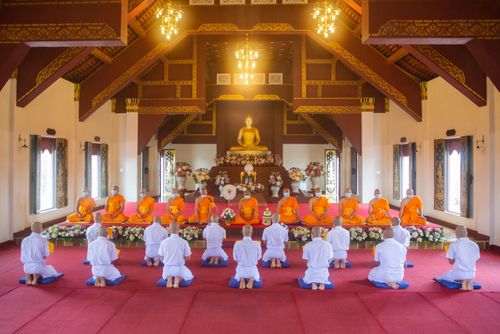 ภาพ No.37359:โครงการบรรพชาอุปสมบทหมู่ รุ่นเข้าพรรษา ปี 2564 ณ วัดบ้านขุน