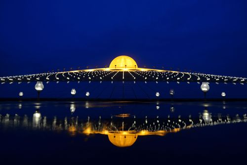 ภาพ No.29333:วันอาสาฬหบูชา พิธีจุดอาสาฬหประทีป ถวายเป็นพุทธบูชา