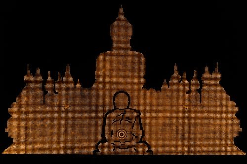 ภาพ No.31040:พิธีเจริญพระพุทธมนต์และจุดประทีปบูชาธรรมพระมงคลเทพมุนี (สด จนฺทสโร) พระผู้ปราบมาร ออนไลน์