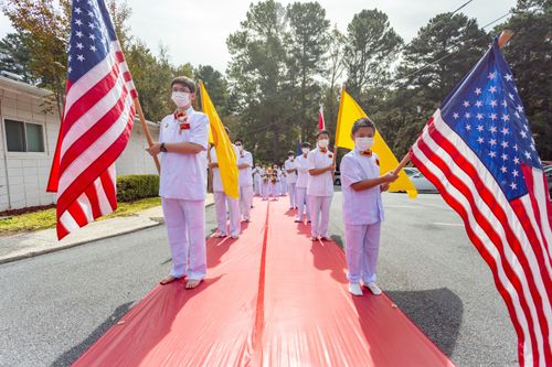 ภาพ No.38412:จัดงานบุญพิธีทอดกฐินสามัคคี วัดพระธรรมกายจอร์เจีย