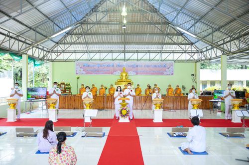 ภาพ No.31306:พิธีทอดกฐินสามัคคี สร้างกุฏิที่พักสงฆ์ ณ ศูนย์ปฏิบัติธรรมชุมพร