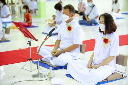 ภาพ No.31310:พิธีทอดกฐินสามัคคี สร้างกุฏิที่พักสงฆ์ ณ ศูนย์ปฏิบัติธรรมชุมพร