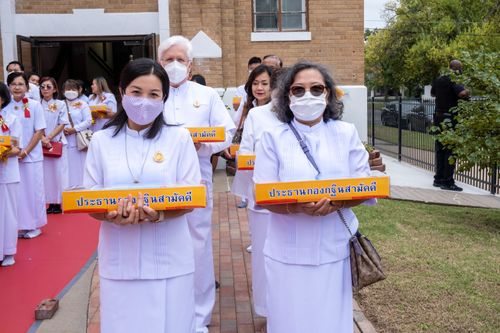 ภาพ No.38431:พิธีทอดกฐินสามัคคี ณ วัดพระธรรมกายแคนซัส