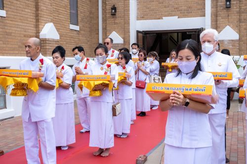 ภาพ No.38434:พิธีทอดกฐินสามัคคี ณ วัดพระธรรมกายแคนซัส