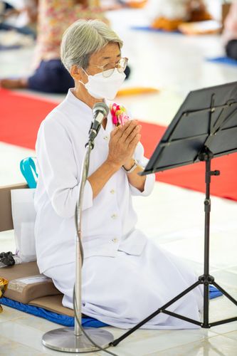 ภาพ No.31315:พิธีทอดกฐินสามัคคี สร้างกุฏิที่พักสงฆ์ ณ ศูนย์ปฏิบัติธรรมชุมพร