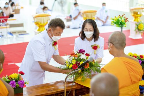 ภาพ No.31318:พิธีทอดกฐินสามัคคี สร้างกุฏิที่พักสงฆ์ ณ ศูนย์ปฏิบัติธรรมชุมพร