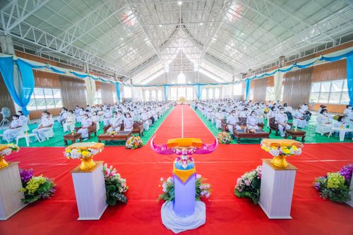 ภาพ No.31403:พิธีทอดกฐินบรมจักรพรรดิมหาสมบัติเพื่อสร้างทุกสิ่ง ศูนย์ปฏิบัติธรรมสมุทรปราการ