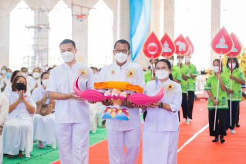 ภาพ No.31415:พิธีทอดกฐินบรมจักรพรรดิมหาสมบัติเพื่อสร้างทุกสิ่ง ศูนย์ปฏิบัติธรรมสมุทรปราการ