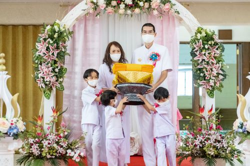 ภาพ No.38449:พิธีทอดกฐินสามัคคี ณ วัดพระธรรมกายแคนซัส