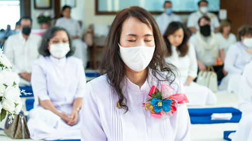 ภาพ No.38448:พิธีทอดกฐินสามัคคี ณ วัดพระธรรมกายแคนซัส