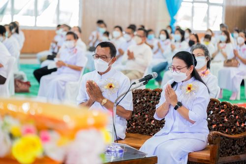 ภาพ No.31417:พิธีทอดกฐินบรมจักรพรรดิมหาสมบัติเพื่อสร้างทุกสิ่ง ศูนย์ปฏิบัติธรรมสมุทรปราการ