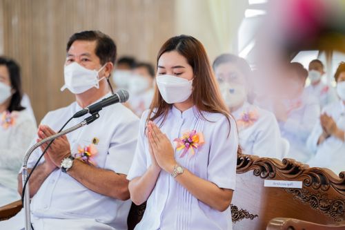 ภาพ No.31420:พิธีทอดกฐินบรมจักรพรรดิมหาสมบัติเพื่อสร้างทุกสิ่ง ศูนย์ปฏิบัติธรรมสมุทรปราการ