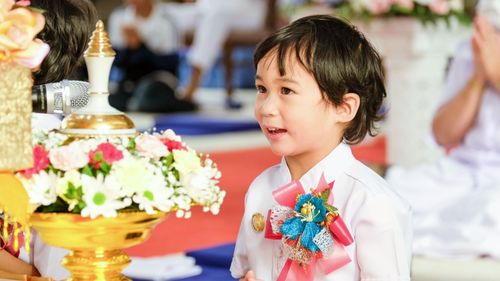 ภาพ No.38450:พิธีทอดกฐินสามัคคี ณ วัดพระธรรมกายแคนซัส