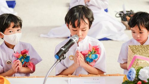 ภาพ No.38454:พิธีทอดกฐินสามัคคี ณ วัดพระธรรมกายแคนซัส