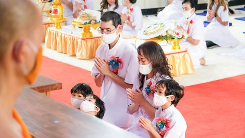 ภาพ No.38451:พิธีทอดกฐินสามัคคี ณ วัดพระธรรมกายแคนซัส