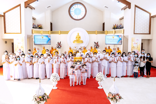 ภาพ No.38455:พิธีทอดกฐินสามัคคี ณ วัดพระธรรมกายแคนซัส
