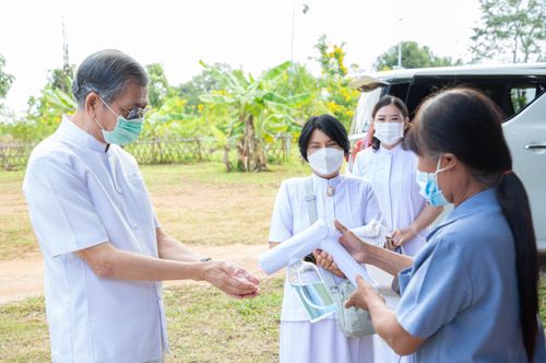 พิธีทอดกฐินสามัคคีสร้างทุกสิ่งธุดงคสถานลุ่มน้ำฝาง