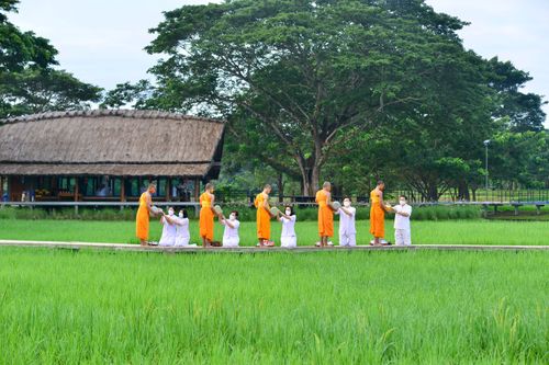 ภาพ No.31455:พิธีทอดกฐินสามัคคี ศูนย์ปฎิบัติธรรมนานาชาติปาย