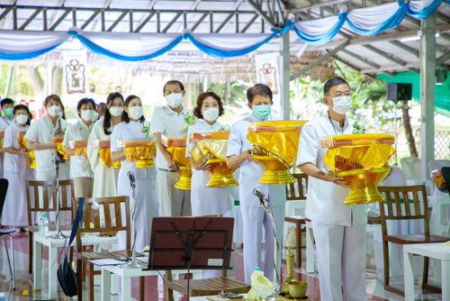 ภาพ No.31432:พิธีทอดกฐินสามัคคีสร้างทุกสิ่งธุดงคสถานลุ่มน้ำฝาง