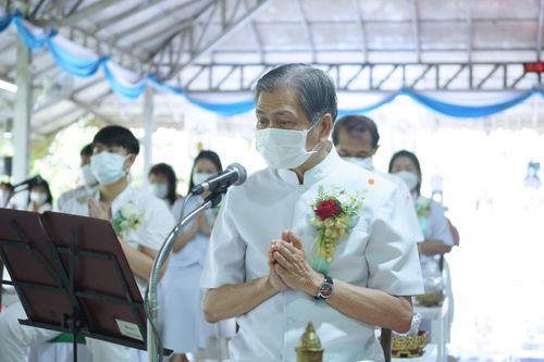 ภาพ No.31444:พิธีทอดกฐินสามัคคีสร้างทุกสิ่งธุดงคสถานลุ่มน้ำฝาง