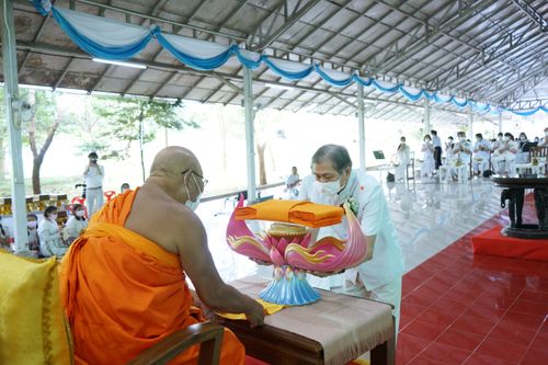 ภาพ No.31442:พิธีทอดกฐินสามัคคีสร้างทุกสิ่งธุดงคสถานลุ่มน้ำฝาง