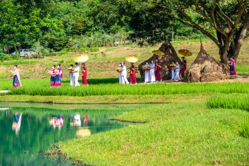 ภาพ No.31472:พิธีทอดกฐินสามัคคี ศูนย์ปฎิบัติธรรมนานาชาติปาย