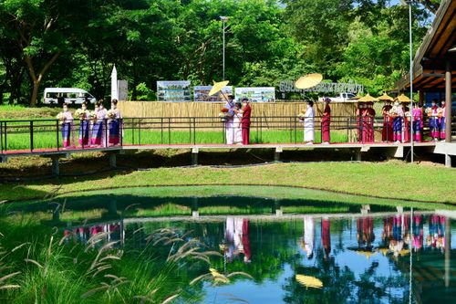 ภาพ No.31461:พิธีทอดกฐินสามัคคี ศูนย์ปฎิบัติธรรมนานาชาติปาย