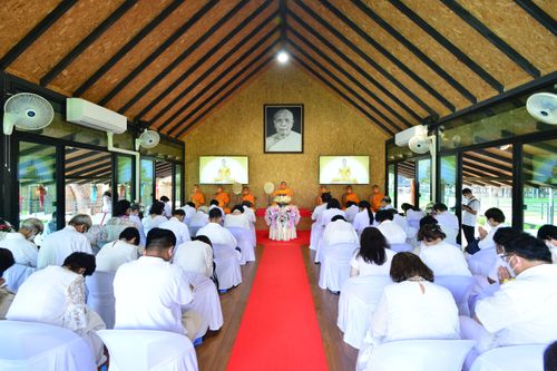 ภาพ No.31464:พิธีทอดกฐินสามัคคี ศูนย์ปฎิบัติธรรมนานาชาติปาย