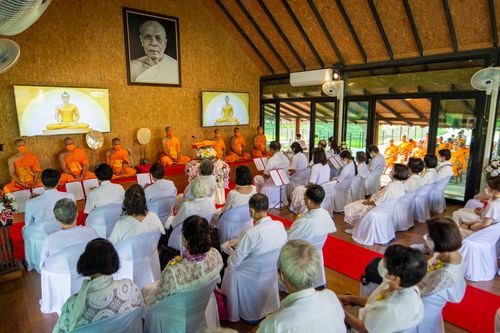 ภาพ No.31474:พิธีทอดกฐินสามัคคี ศูนย์ปฎิบัติธรรมนานาชาติปาย