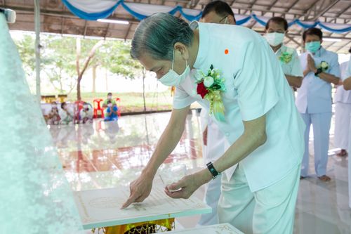 ภาพ No.31439:พิธีทอดกฐินสามัคคีสร้างทุกสิ่งธุดงคสถานลุ่มน้ำฝาง