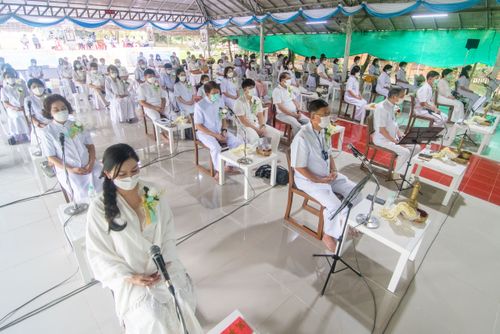 ภาพ No.31440:พิธีทอดกฐินสามัคคีสร้างทุกสิ่งธุดงคสถานลุ่มน้ำฝาง