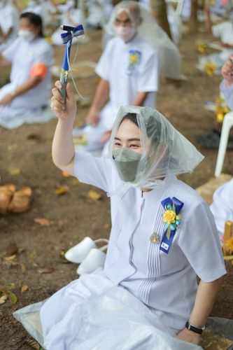 ภาพ No.37433:พิธีทอดกฐินสามัคคีสร้างอาคารที่พักสงฆ์ ณ ศูนย์ปฏิบัติธรรมจันทบุรี