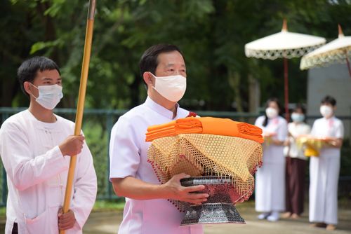 ภาพ No.37370:พิธีทอดกฐินล้านนาสามัคคี ประจำปี 2564 ณ ธุดงคสถานล้านนา