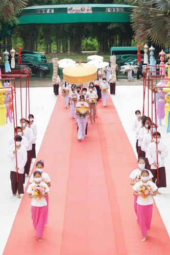 ภาพ No.37373:พิธีทอดกฐินล้านนาสามัคคี ประจำปี 2564 ณ ธุดงคสถานล้านนา